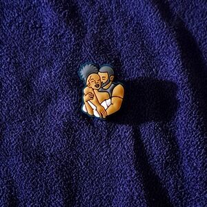 Black Love Croc Charms